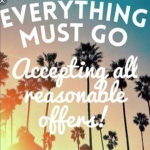 ‼️‼️Everything thing must go‼️‼️